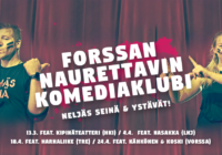 Improvisaatioteatterit ympäri Etelä-Suomea vierailulle Forssaan!
